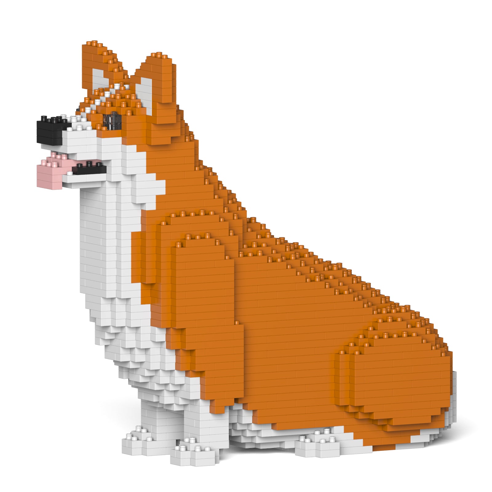 JEKCA Welsh Corgi Mini 01S, Set Di Mattoncini Da Costruzione Per Adulti E Ragazzi, Oltre 420 Pezzi, Età 14+