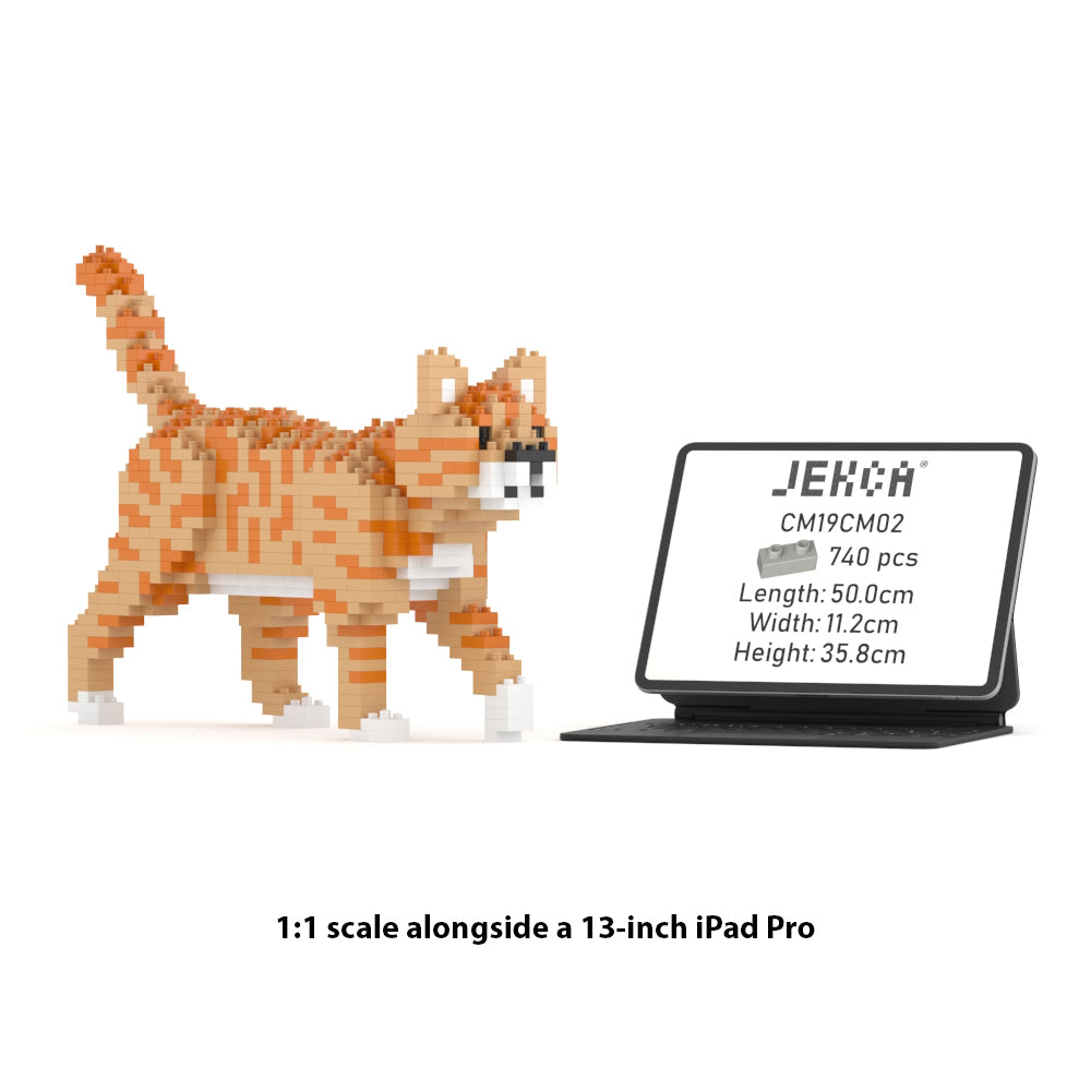 Orange Tabby Cat Mini 01