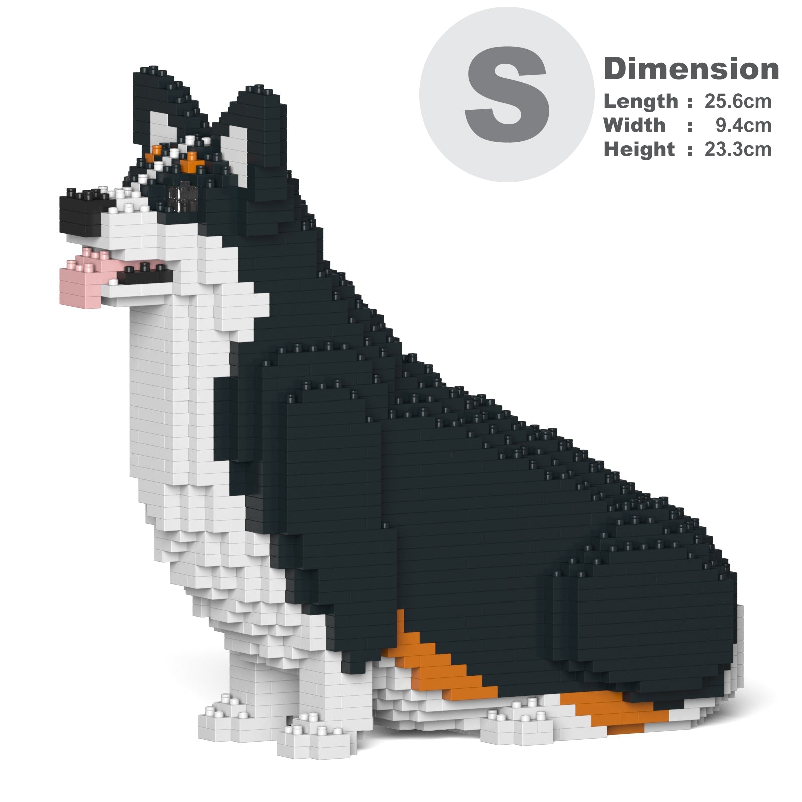 JEKCA Welsh Corgi Mini 01S | Plastic Dog Building Blocks | Ages 14 JEKCA Welsh Corgi Mini 01S | Plastic Dog Building Blocks | Ages 14