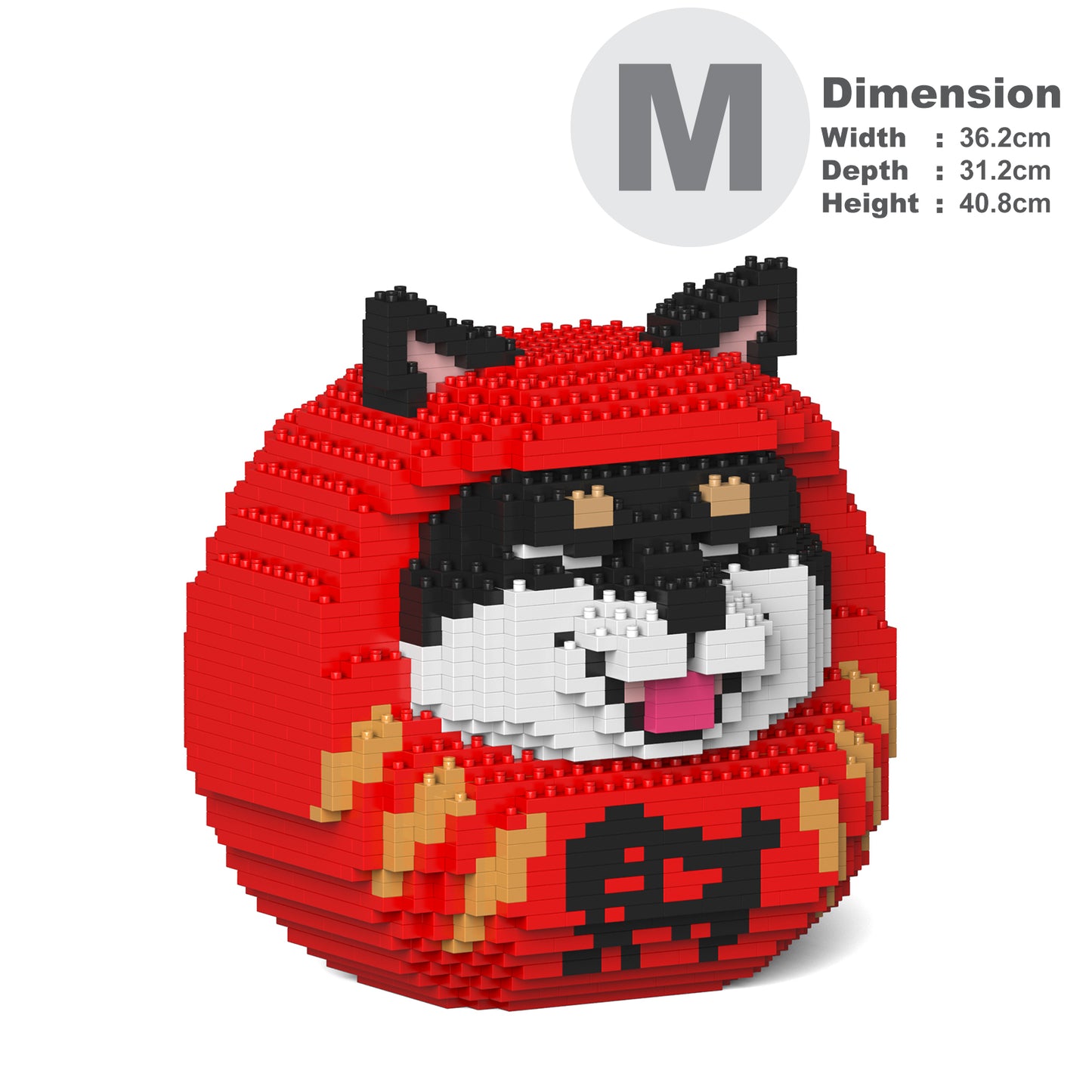 柴犬達摩01-M03