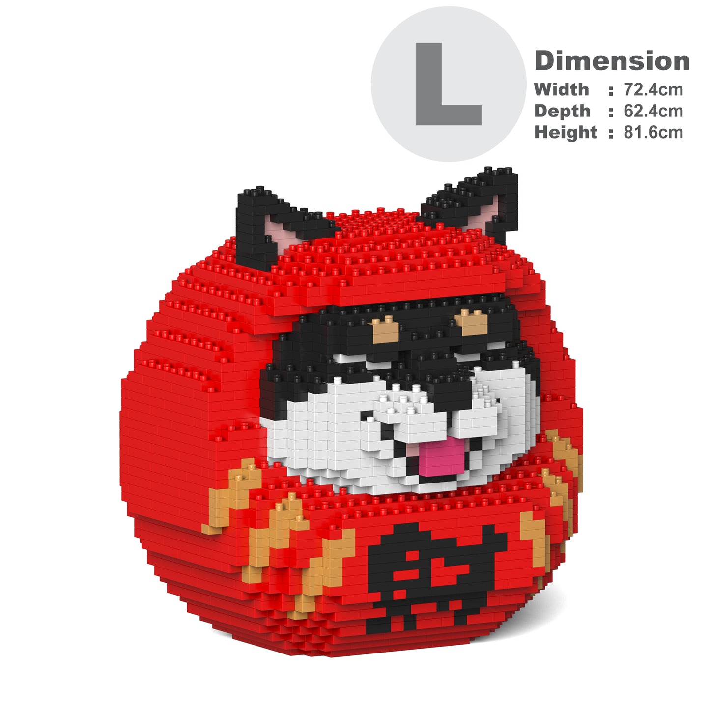柴犬達摩01-M03