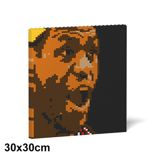 LeBron James Brick Painting 03S