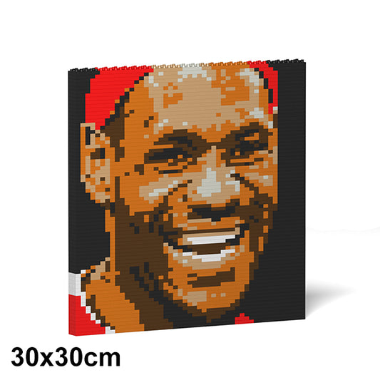LeBron James Brick Painting 04S