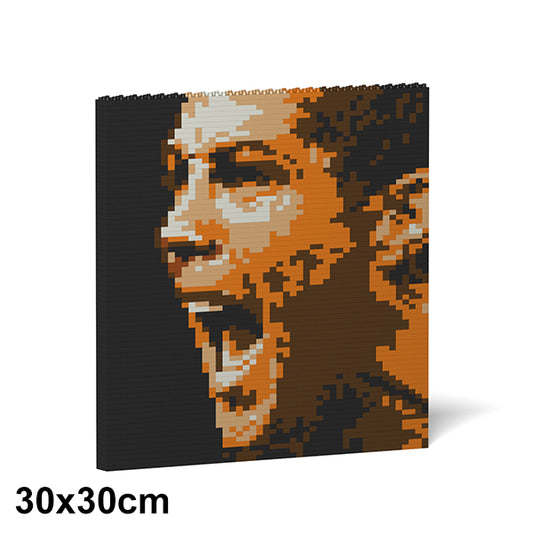 Cristiano Ronaldo Brick Painting 01S
