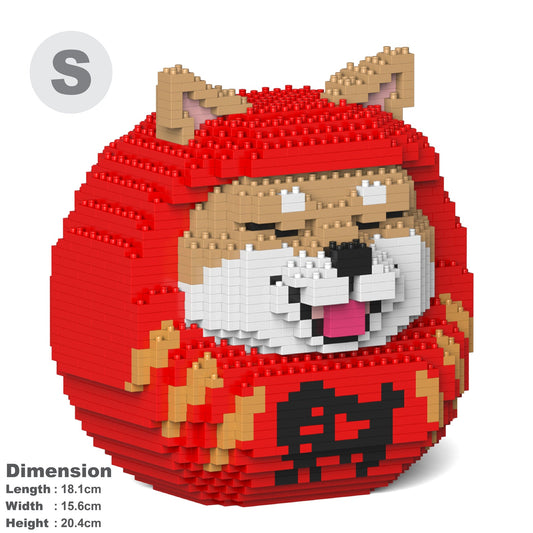 柴犬達摩01-M01